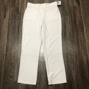 NEW Champro MVP Open Bottom Baseball Pants White Adult Large L
